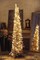 Pop-Up Artificial Christmas Tree with 100LED Lights (Rose Gold) 13.78"D x 13.78"W x 59.06"H